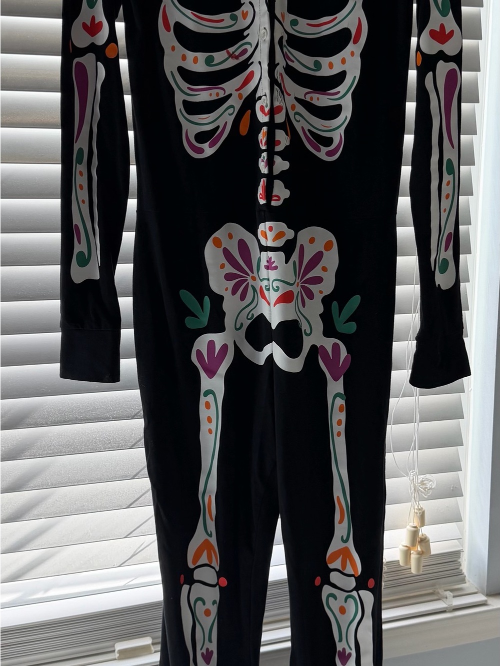 Old Navy Skeleton Pajamas one piece
